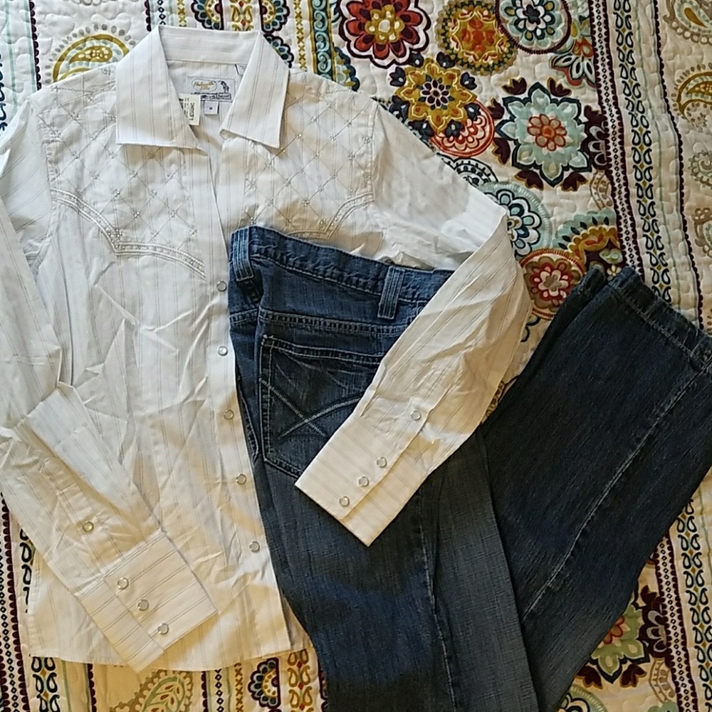 Panhandle slim button down
